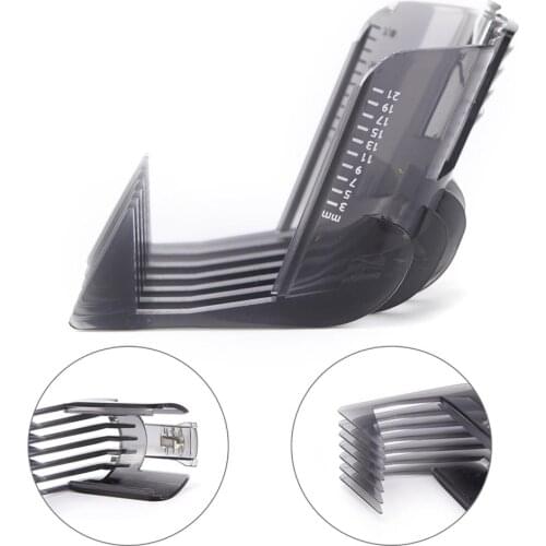 1PCS Black Hair Clippers Beard Trimmer Comb Attachment For Philips QC5130 QC5105 QC5115 QC5120 QC5125 QC5135