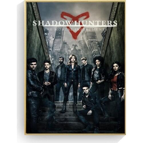 Shadowhunters The Mortal Instruments Posters And Prints Canvas Art Painting Wall Pictures For Living Room Decoration Home Decor