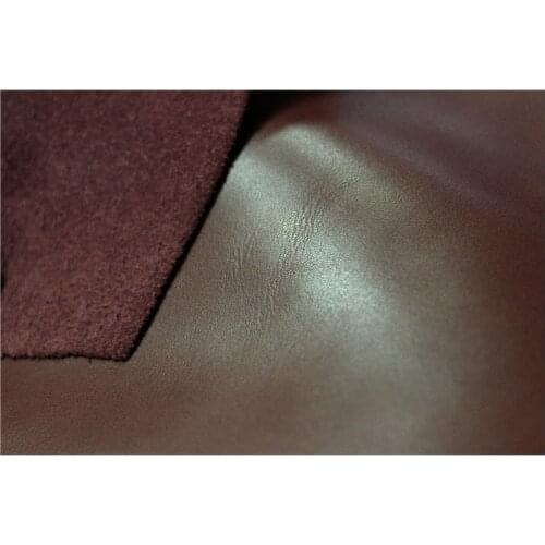 Genuine split cow leather/ imitation grain leather oil wax cowhide/ color second full grain spray cow leather/ free shipping