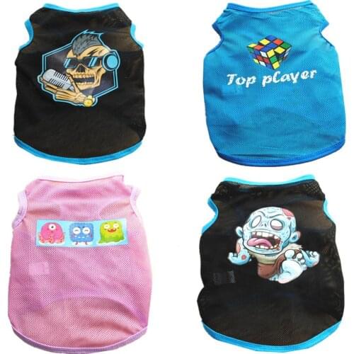 Pet Dog Clothes For Small Dogs Summer Clothes Chihuahua Puppy Clothing Shirt Winter Warm Vest Printed Ropa Para Perros