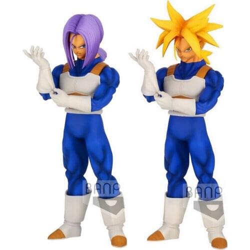 Presale Original Banpresto DBZ Solid Edge Works Future Trunks Action Figure Kid Model Toys Anime Figurals Brinquedos Collection
