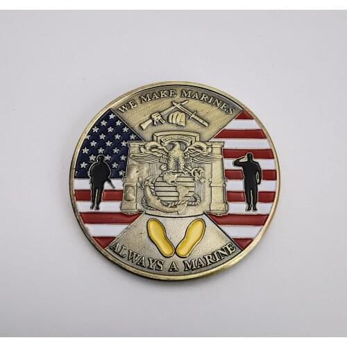 US Military Commemorative Coin Seal Commemorative Medal Badge Challenge Coin Badge Collection Home Decoration