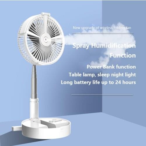 7200mAh Portable Water Spray Mist Fan Electric USB Rechargeable Handheld Mini Fan Cooling Air Conditioner Humidifier for Outdoor