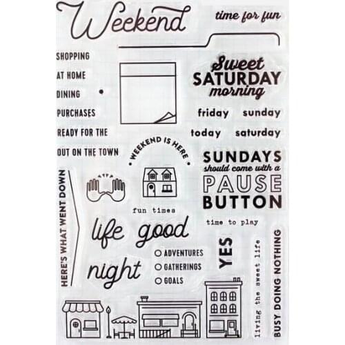 Word Clear Silicone Stamps for DIY Scrapbooking/Card Making/Kids Christmas Decoration Supplies Popular A2669