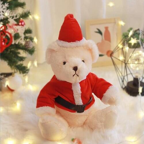 Christmas gift teddy bear doll children plush toy cute bear stuffed toy birthday gift