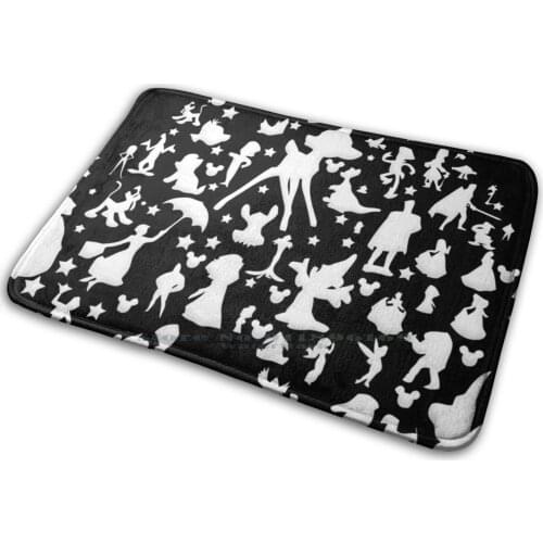 Happiest Castle On Earth Inverted Mat Rug Carpet Anti - Slip Bedroom Entrance Door Mat Walt World Wdw Dlr Castle Snow White