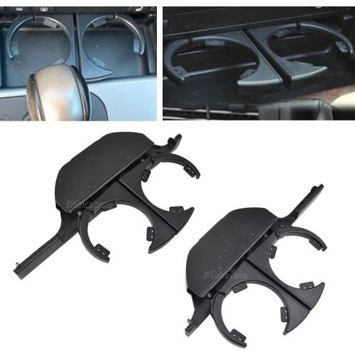 High Quality Car Interior Accessories Left & Right Front Dual Drink Cup Holder For BMW E39 525 528 530 540 M5 1995-2006