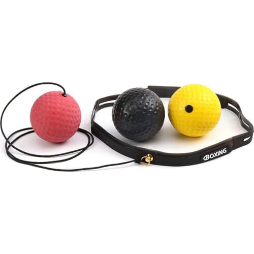 WESING Boxing Reflex Balls 2 Different Levels Boxing Balls with Headband and Extra Strings