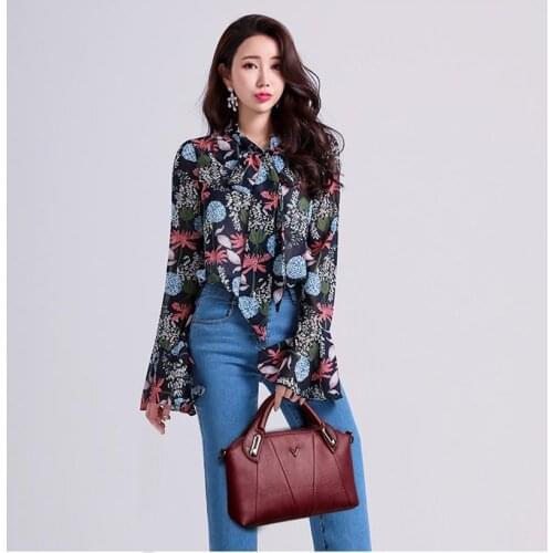 Ladies Designer Brand Luxury Top-Handle Bags Women Leather Handbags Vintage Soft Leather Female Crossbody Shoulder Bags