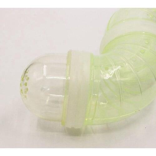 2.17in Hamster Tube Stopper Plastic Pets Cage Baffle For Squirrel Chinchilla Hamster Tunnel External Tube Stopper Random Color
