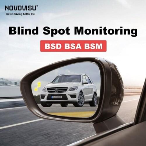 Car BSD BSA BSM Blind Spot Detection Driving Warning Safety Radar Alert Mirror For Mercedes Benz M ML MB W166 2012 2014 2015