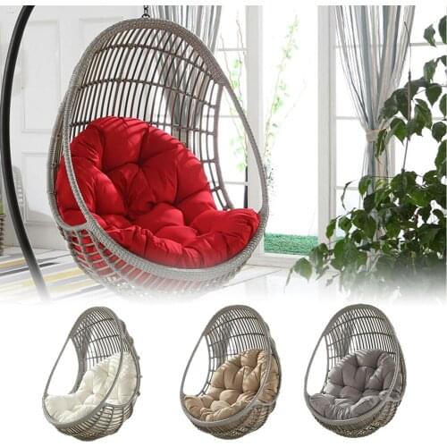 Swing Hanging Basket Seat Cushion Thicken Hanging Chair Pad For Home Living Rooms Hanging Beds Chair Rocking 90x120cm Seats
