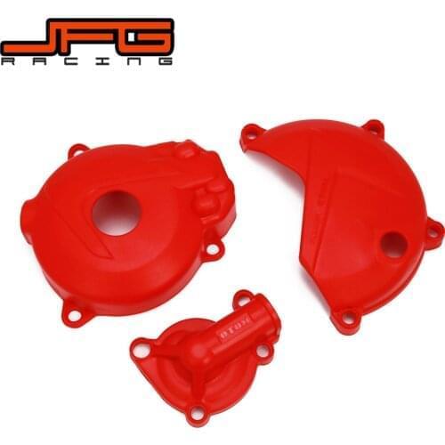 Motorcycle Magneto Engine Clutch Water Pump Cover Protect For ZONGSHEN NC250 250 KAYO T6 K6 BSE J5 RX3 ZS250GY-3 4 Valves Parts