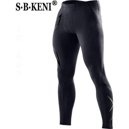 PRO Fitness Running Tights Leggings Men Compression Pants Gym Man Sportswear Yoga Workout Legging Basketball Tights Tracksuit XU