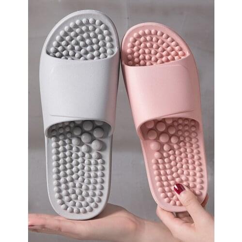 Massage Slipper Female Summer Acupoint Foot Therapy Shoe Indoor Home Soft Bottom Bathroom Anti-Slip Foot Bottom Massager