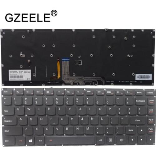 US New for Lenovo Yoga 4 Pro Yoga 900-13ISK 900-13ISK 900S-13ISK 900-13isk2 Backlit Laptop Keyboard English PK130YV2