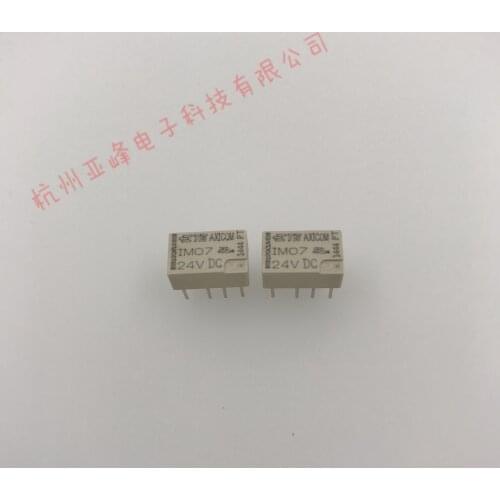 5PCS IM07 24VDC Brand New & Original AxiCom Relay Two Sets of Conversion 8-Pin Im07ts Direct Plug