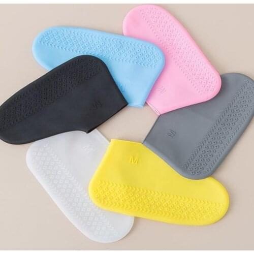 Boots Waterproof Shoe Cover Silicone Material Unisex Shoes Protectors Rain Boots for Indoor Outdoor Rainy Days Reusable