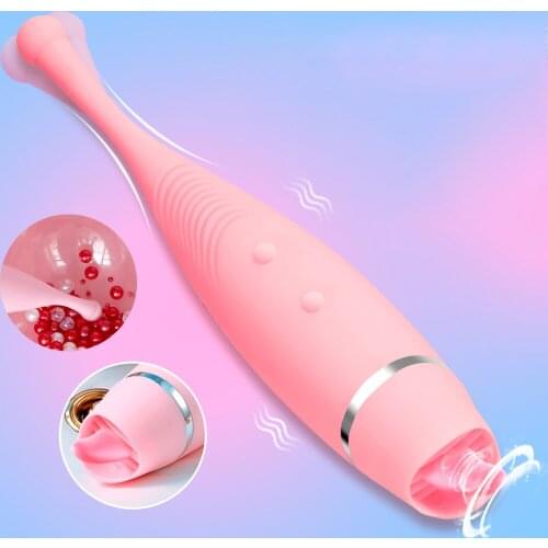 High Frequency G Spot Vibrators for Women Nipple Massager Adult Sex Toys Female Vagina Vibrator Likcking Clitoris Stimulator