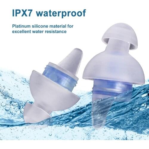 1 Pair Soft Silicone Corded Ear Protector Soundproof Earmuffs Noise Protection Earplugs Sleep Snoring Reusable Ears Plugs