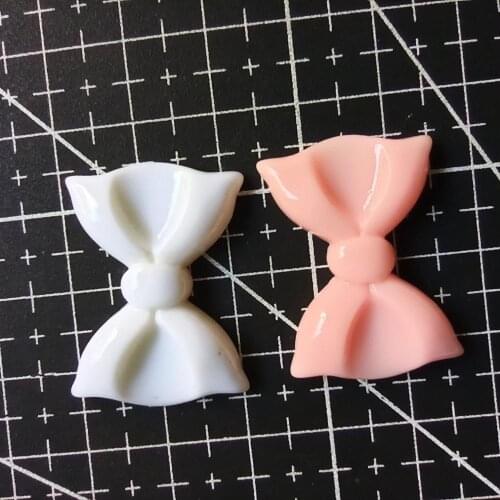 1pcs/lot new resin simulation bowknot 29mm Scrapbook Embellishment DIY Phone Decoration