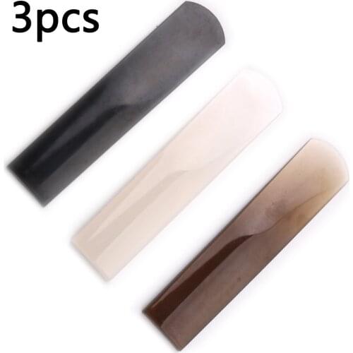 3PCS Resin Sax Saxophone Reed Woodwind Instrument Parts Accessories for Alto Saxophone