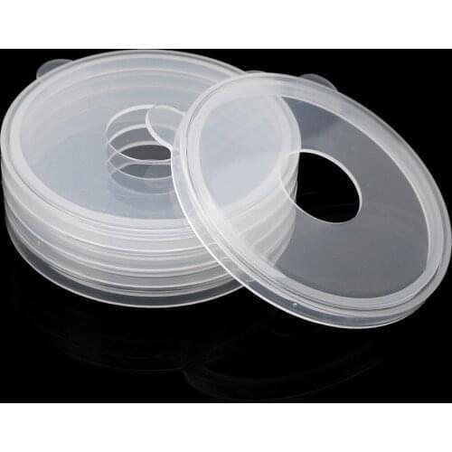 5Pcs Coffice Cup Lids Spill Proof Splash Resistant Lid Cover with Hole Replacement for 530-100ml PP Cups Cola Drinking Cup Lids