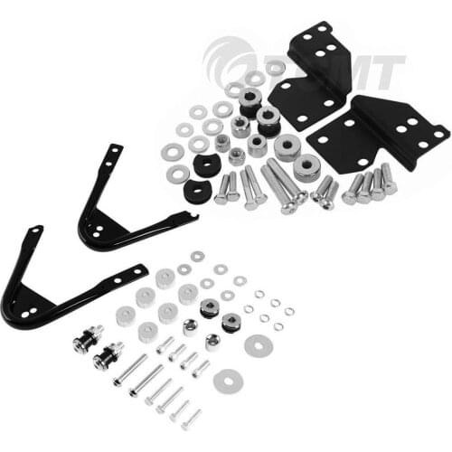 Motorcycle Tour Pack Luggage Rack Docking Hardware Kit Mount For Harley Touring Road King Electra Street Glide Classic 1997-2008