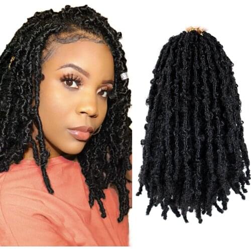 Butterfly Locs Crochet Hair Bob Butterfly Locs Distressed Locs Most Natural Pre Looped Crochet Braids Hair Extensions