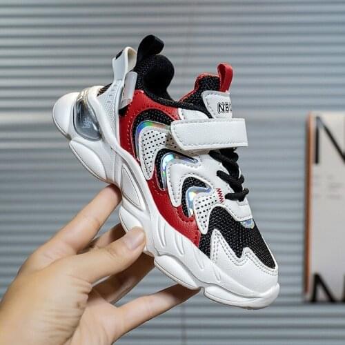 Toddler New Kids Sport Shoes Running Shoes Girls Sneakers Tenis Infantil Pink Breathable Antislip Children Shoes Boys Size 26-37