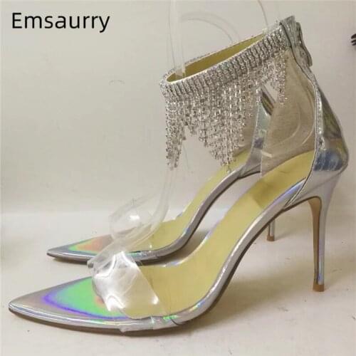Emsaurry Womens High-heeled Shoes