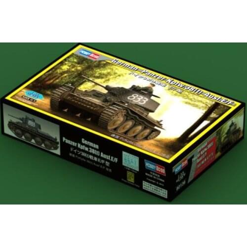 Trumpeter 80136 1/35 Scale German PzKpfw.38(t) Ausf.E/F Toy Tank Static Model Kit TH05843-SMT2