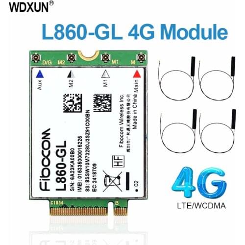 Fibocom L860-GL 4G LTE module M.2 card supports Lenovo ThinkPad P43S T490 X1 carbon fiber 7th generation X1 Yoga 4th generation