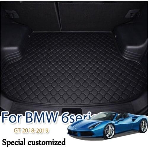 Custom Car trunk mat for BMW 6series GT 2018-2019 cargo liner carpet interior accessories cover