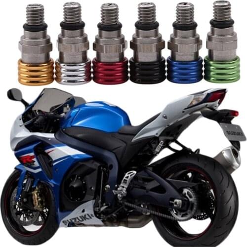 M5 Motorcycle Screw Fork Bleeder Relief Valve Fork Relief Valve Front Inverted Shock Absorber Deflation
