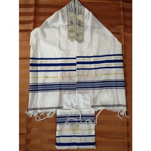 Jewish Tallit Talit Prayer Shawl & Talis Bag