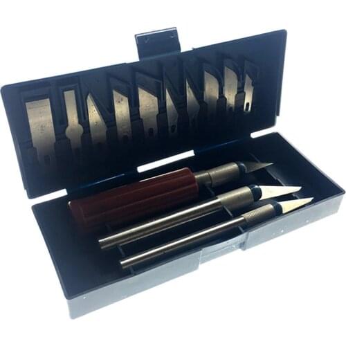 13 sets of carving knives wood carving tools fruit crafts carving carving tool knife DIY cutting stationery tools