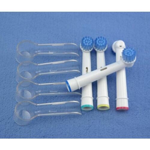 1021 4pcs/lot Oral Hygiene Electric Toothbrush Heads for Oral B D4510/D12013/D19523/D19545/D8011
