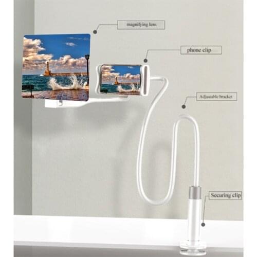 Mobile Phone High Definition Projection Bracket Adjustable Flexible All Angles Phone Tablet Holder TD326