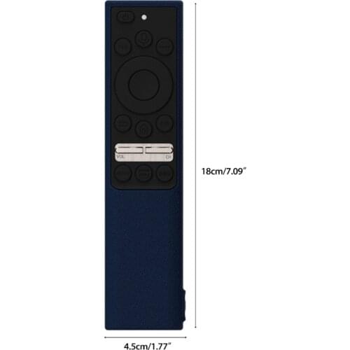 Q81F Silicone TV Remote Control Protector Case Cover Skin for -Samsung BN59-01357B BN59-01357E BN59-01357C BN59-01357N