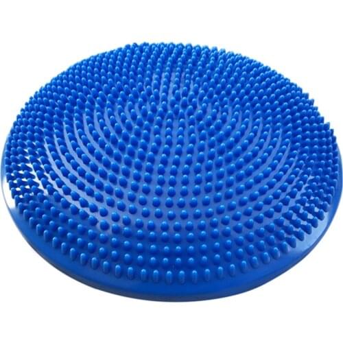 Stability Yoga Massage Ball Pad 33CM Yoga Balance Disc Durable Inflatable Cushion Free Hand Pump For Sports Gym Fitness Yoga