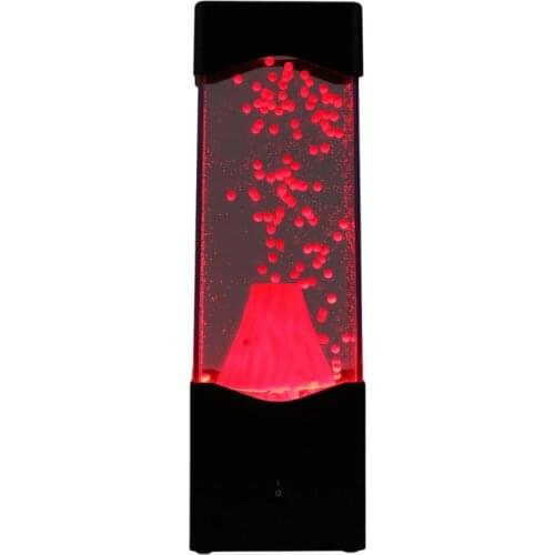 Volcano Eruption Water Ball Aquarium Tank LED Night Lights Lamp Relax Bedside Mood Light for Home Decoration Magic Lamp DIY Gift