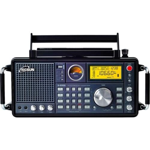 TECSUN S-2000 HAM Amateur Radio SSB Dual Conversion PLL FM/MW/SW/LW/ Air Band