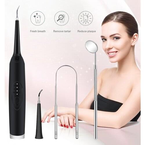 New 3 Modes Portable Dental Calculus Remover USB Tooth Cleaner Scaler Electric Oral Irrigation Teeth Tooth Whiten Tartar Scraper