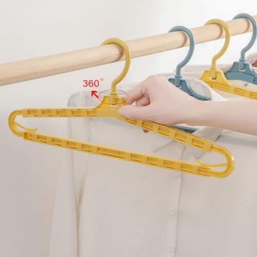 Retractable Seamless Hanger Adult Hanger Wet And Dry Clothes Hangers Drying Rack Storage Hanger Dropshipping