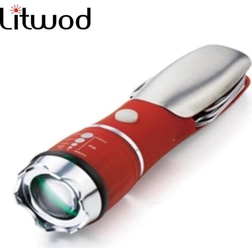 XP806/1W high-power telescopic focusing multi-function combination tool flashlight Litwod