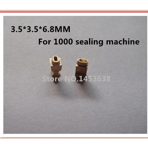 3.5*3.5*6.8MM hot stamping letters coder letters print head coder printer for 1000 sealing machine