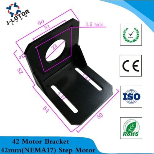 42mm Brushless Motor Seat 42 Step Stepper Stepping Motor Bracket