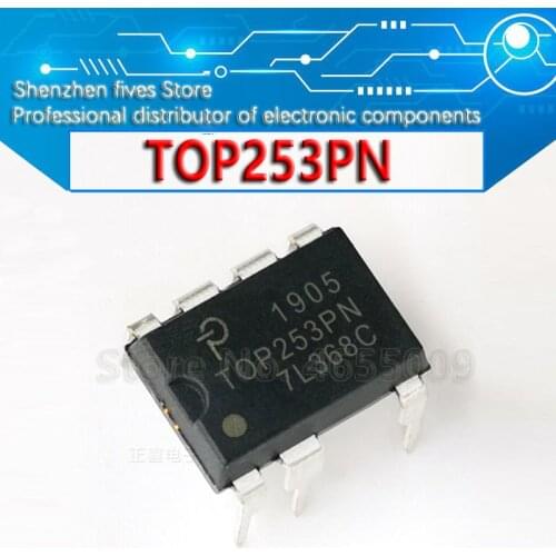 5PCS/LOT TOP252PN TOP253PN TOP254PN TOP255PN TOP256PN TOP257PN TOP258PN DIP-7 LCD power management chip In Stock New Original