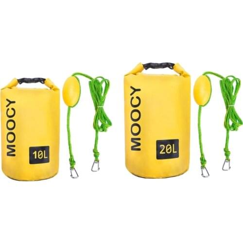 2 in 1 Sand Anchors & Waterproof Dry Bag with Adjustable Buoy for Kayak Jet Ski Rowing and Paddle Board